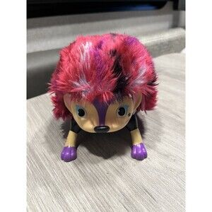 ZOOMER Hedgiez TUMBLES Interactive Hedgehog Pink Comb Included Toy Pet  Works